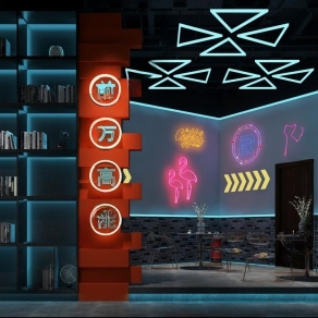 工业风剧本杀3D模型下载